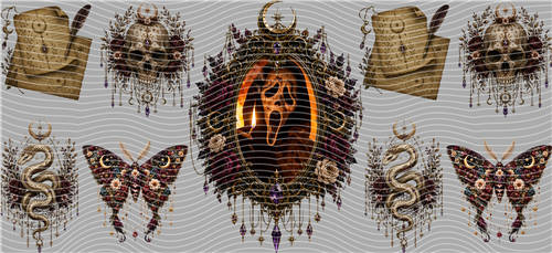 16oz Halloween-J 1007